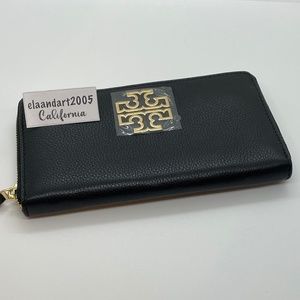 Tory Burch Britten Zip Continental wallet NWT